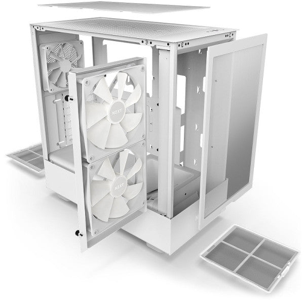 NZXT H5 Flow RGB White NZXT H5 Flow RGB White